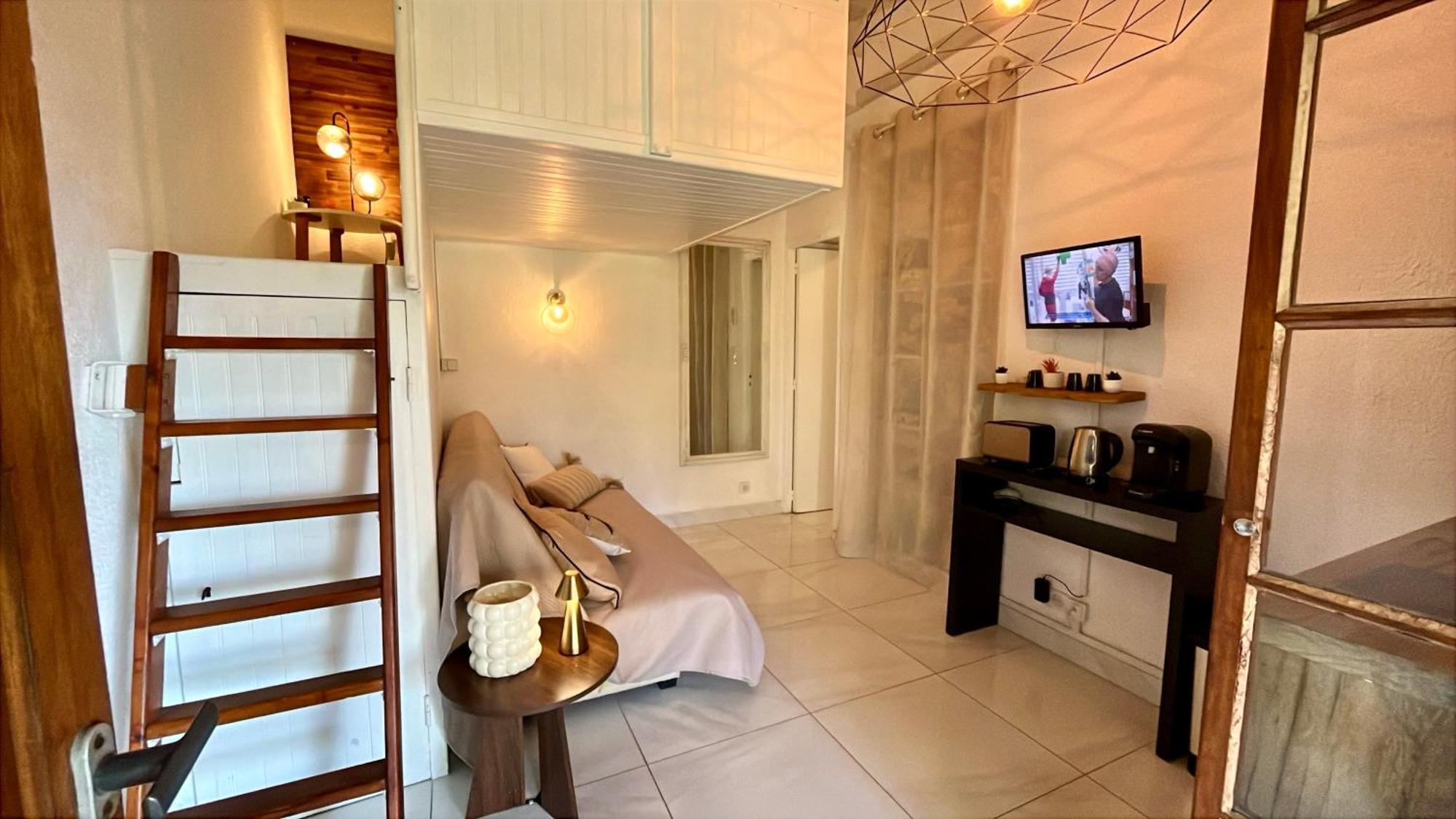Joli Studio Maisonnette A 100M De La Plage Портіччо Екстер'єр фото